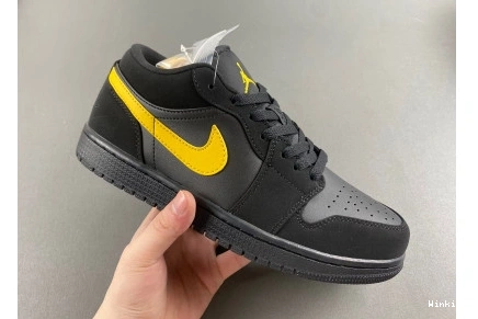 1  Air 553558-071 'Black Low Gold' University Jordan 0708